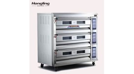 Lò nướng 3 tầng 9 khay dùng điện Hongling XYF-3HPL-N 2