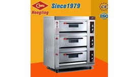 Lò nướng 3 tầng 6 khay dùng gas Hongling HLY-306E 2