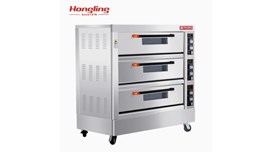 Lò nướng 3 tầng 9 khay dùng điện Hongling XYF-3KAL-T 2