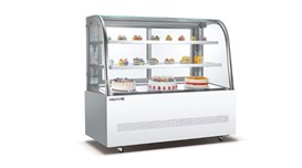 Tủ trưng bày bánh kính cong Meichu MK-18 2