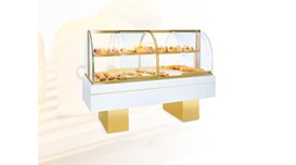 Tủ trưng bày bánh mì kính cong Meichu MBG-A 2