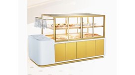 Tủ trưng bày bánh mì kính vuông Meichu MBG-B 2