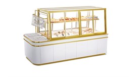 Tủ trưng bày bánh mì kính vuông Meichu MBG-C 2