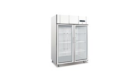 Tủ Đông Đứng 2 Cánh Kính Coolmes GN1.2BTG2 2