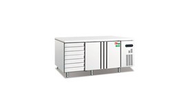 Bàn Mát Inox Có Hộc Kéo Coolmes AWR2025D7 2