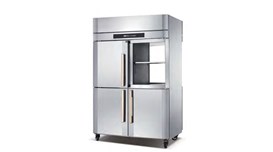 Tủ Đông Đứng Có Cửa Mở Hai Mặt Coolmes F8-ST 2