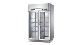 Tủ Trưng Bày Đứng 2 Cánh Kính Mở Hai Mặt Coolmes S1.0G4-ST 2
