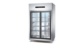 Tủ Trưng Bày Đứng Có Cửa Kính Hai Mặt Coolmes S1.0G4-STP 2