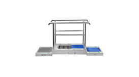 Máy vệ sinh đế giày 360 độ bằng chổi lông tròn Kolner KN-SJ-850 2