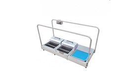 Máy vệ sinh đế giày tự động Daeshin DS-414DX 2