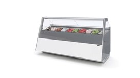 Tủ trưng bày kem gelato CONIC BAROQUE SLM 2