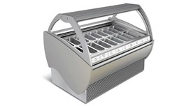 Tủ trưng bày kem gelato Troy 2