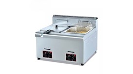 Bếp chiên nhúng dùng gas 2 ngăn Kolner GF-72 2