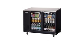 Bàn mát quầy bar 2 cánh kính Everest B124BBG-2RROC-E 2