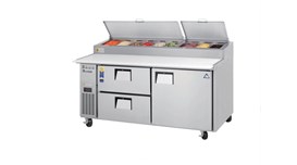 Bàn pizza 1 cánh 2 ngăn kéo Everest B180PS-21RROS-E 2