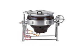 Nồi nấu súp tay quay dùng gas Rinnai RSK-300A 2