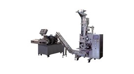 Tổ hợp máy đóng gói trà túi tam giác Kolner DXDC50B (hàn siêu âm, 2 lớp túi, cân định lượng) 2