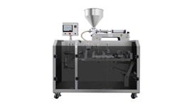 Máy đóng gói sốt dùng cho túi có sẵn dùng bơm piston Kolner KN-160 2