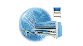 Máy gấp ga công nghiệp khổ 3.3 mét Powerline AMFOLD-E 2