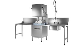 Máy rửa chén - Loại có nắp đậy Hobart ECOMAX H604 2