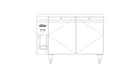 Bàn lạnh 2 cửa 3 chế độ Williams Opal O2R(J) (điều khiển từ xa) 2