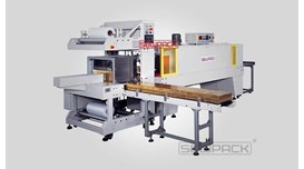 Máy đóng gói co màng dạng sleeve (ống) tự động có xếp chồng (palletizing) ST-6030AE + SM-6040 2