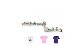 Dây chuyền gấp đóng gói quần áo vào thùng carton hoàn chỉnh YP-M412A 2