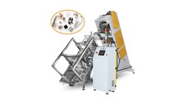 Máy đóng gói ống PVC với bộ nạp rung YUPA-240C 2