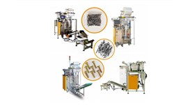 Máy đóng gói túi đếm với khay nạp rung YUPA-420A 2