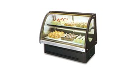 Tủ trưng bày bánh kính cong KinCo KTH(C) 2