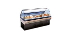 Tủ trưng bày kính cong Kinco PR 2