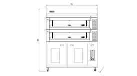 Lò nướng bánh Bresso HBWO-3210 2