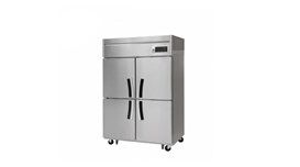 Tủ đông mát đứng 4 cánh inox dung tích 1.100 lít Fujee 2