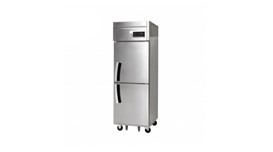 Tủ mát đứng 2 cánh inoc dung tích 600 lít Fujee 2