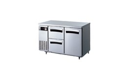 Bàn mát 2 ngăn kéo kết hợp 1 cửa mở Fujee LT-1224R-DS 2