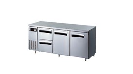 Bàn mát 2 ngăn kéo kết hợp 2 cửa mở Fujee LT-1834R-DSS 2