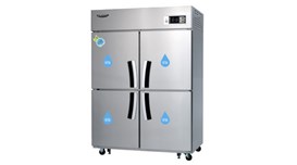 Tủ đông inox 4 cánh Lassele LS-1044F (quạt gió) 2