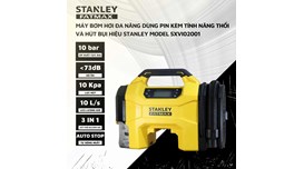 Máy bơm hơi đa năng dùng pin kèm tính năng thổi và hút bụi hiệu STANLEY SXVI02001 2