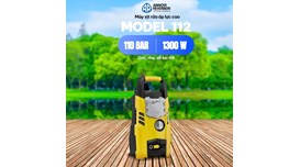 Máy xịt rửa chuyên dụng Annovi Reverberi 112, áp lực cao 110bar, 1300W 2