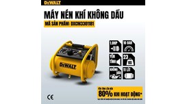 Máy nén khí không dầu 11L DeWALT DXCM3301181 2