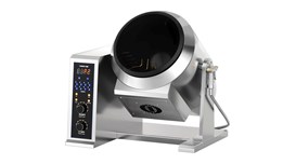 Máy xào mì lồng quay dạng để bàn nút nhấn CHINENG CN-8130-DCCF-TS300-AJ 2