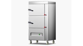 Tủ hấp cơm điện công nghiệp 2 cửa 12 khay CHINENG  2