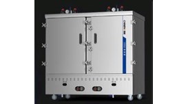 Tủ hấp cơm dùng gas 48 khay CHINENG CN-8128-RGY48-05 2