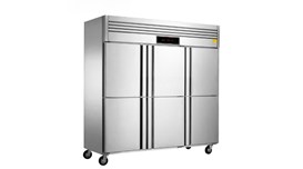 Tủ đông đứng 6 cánh 48 khay CHINENG CN-CPG-8014-1.6L6F-C48 2