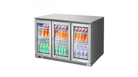 Tủ minibar inox 3 cánh CHINENG  2
