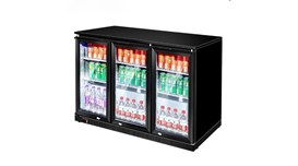 Tủ minibar đen 3 cánh CHINENG  2