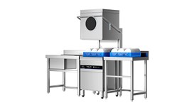Máy rửa chén công nghiệp kiểu nâng nắp CHINENG CN-8021-JGS-LS 2