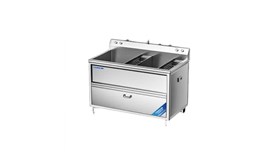 Máy rửa rau củ khử khuẩn 2 bồn 1.5m CHINENG CN-YSJK-QXS1500 2