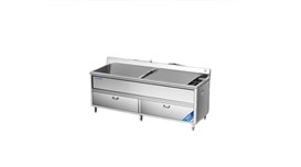 Máy rửa rau củ khử khuẩn 1 bồn 2m CHINENG CN-YSJK-QX2020D 2