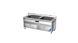 Máy rửa rau củ khử khuẩn tích hợp tinh lọc nước bằng chất xúc tác CHINENG CN-YSJK-JQS1800-A 2